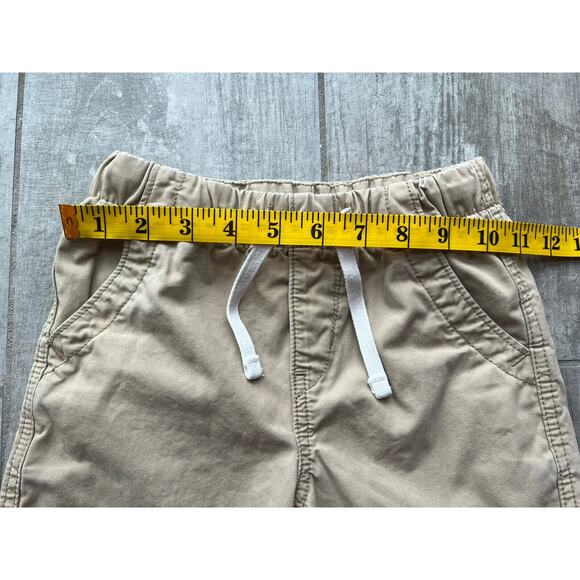 Baby Gap Toddler Boys Shorts Khaki Tan Beige Casual Summer Pull On Elastic 5T - Picture 7 of 8